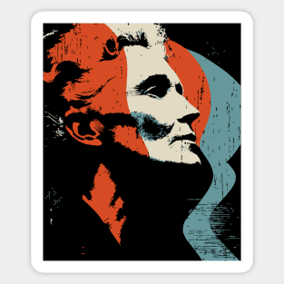 Marie Curie Pioneering Scientist | Women in STEM Gift Sticker